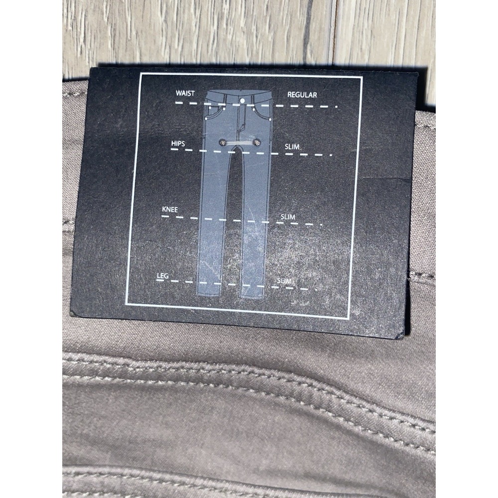 VGB Vintage Genes Black Men's Slim Fit French Terry Gray Jeans 28 X 30 - NWT - Picture 9 of 11